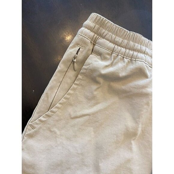 Eddie Bauer Women Tulip Hem Tan Skort S Drawstring Pockets Short Elastic Waist - Picture 5 of 10